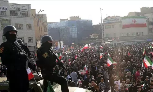 Korban tewas aksi protes Iran capai 5.000 jiwa