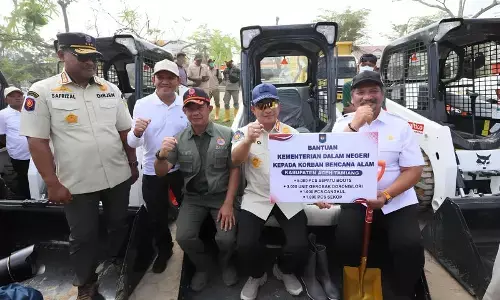 Mendagri apresiasi pembangunan 4.000 huntara di Aceh Utara Mendagri apresiasi pembangunan 4.000 huntara di Aceh Utara