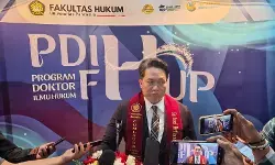 Yusof Ferdinand dilantik jadi Doktor Universitas Pancasila, dihadiri Menko Yusril