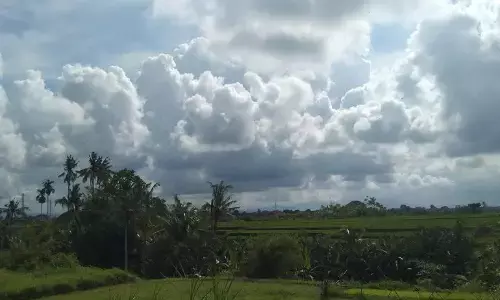 Hari ini, sebagian besar wilayah Indonesia berawan dan hujan ringan Hari ini, sebagian besar wilayah Indonesia berawan dan hujan ringan