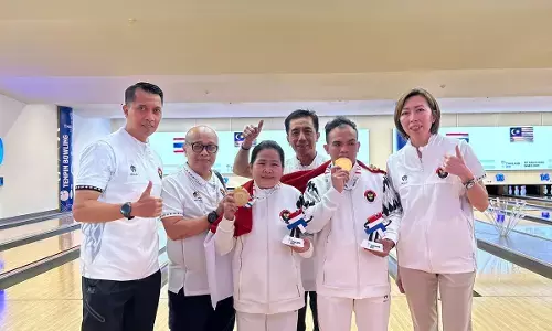 Atlet para bowling Indonesia raih emas di ASEAN Para Games 2025