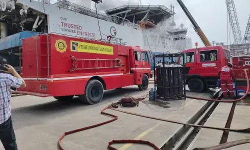 Polisi pastikan tidak ada korban dalam kebakaran di galangan PT ASL