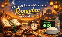 Benda yang harus selalu ada saat Ramadan, kamu sudah punya?