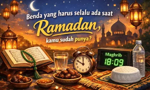 Benda yang harus selalu ada saat Ramadan, kamu sudah punya?