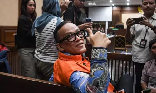 Immanuel Ebenezer klaim partai terlibat pemerasan K3 ada huruf `K` Immanuel Ebenezer klaim partai terlibat pemerasan K3 ada huruf `K`