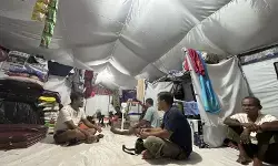 912 warga Hutanabolon Tapteng tinggal di tenda pengungsian