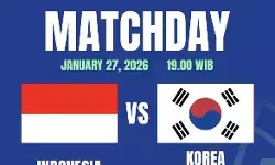 Line Up Indonesia vs Korea di AFC Futsal Asian Cup 2026 Line Up Indonesia vs Korea di AFC Futsal Asian Cup 2026