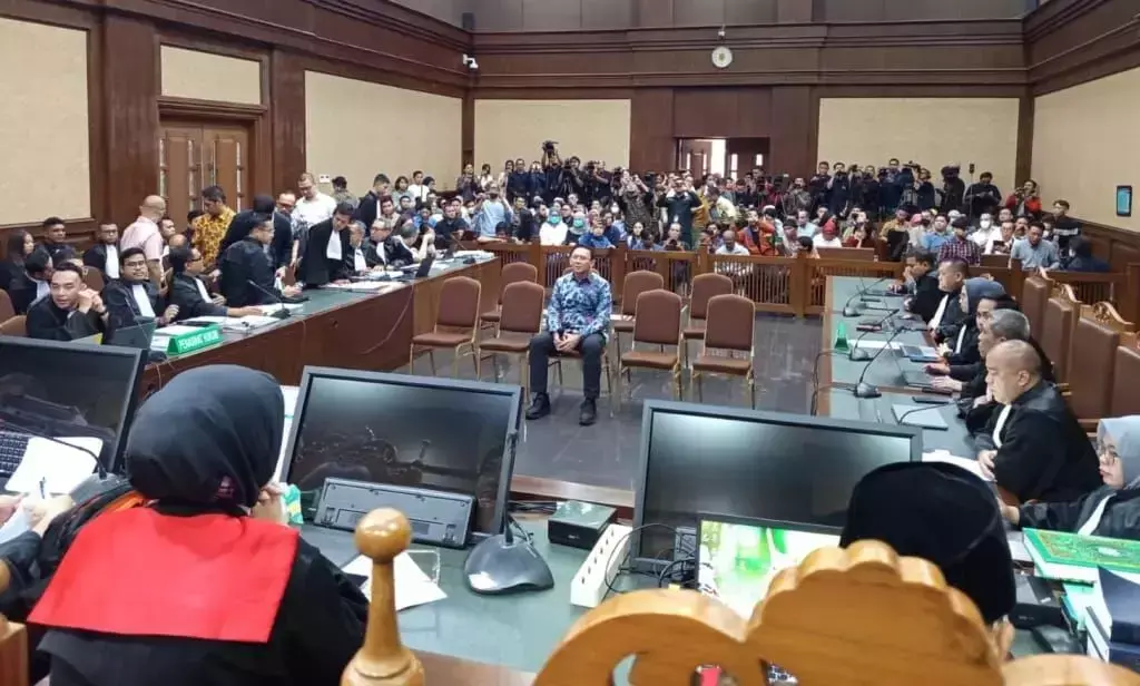 Bersaksi di Sidang Tipikor, Ahok pastikan nihil laporan penyimpangan sewa Terminal BBM