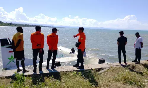 Ini 13 korban selamat pesawat Cessna 208 Caravan yang mendarat darurat di bibir Pantai Nabire