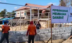 Pemulihan pascabencana, BAZNAS RI bangun kembali meunasah di Pidie Jaya Aceh