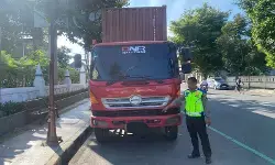 Karyawan SCI Salatiga meninggal kecelakaan salip truk
