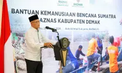 Bantu pulihkan Sumatra, BAZNAS Demak salurkan sedekah Rp342 juta melalui BAZNAS RI
