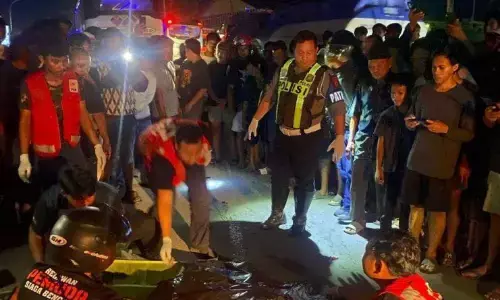 Warga Sangatta meninggal kecelakaan dengan bus tambang Warga Sangatta meninggal kecelakaan dengan bus tambang