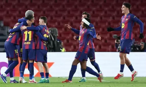 Barcelona lolos langsung ke 16 besar usai menang 4-1 atas Copenhagen