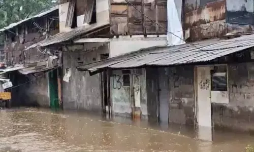 Luapan kali rendam ratusan rumah di Cakung Timur Jaktim