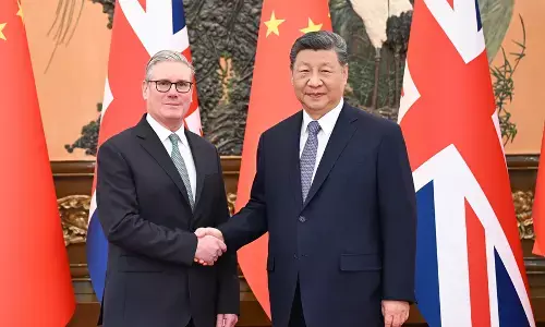 Xi Jinping bertemu dengan Perdana Menteri Inggris