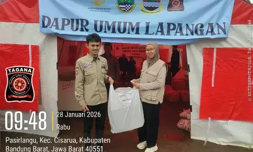 Kemensos terus suplai logistik dan buka posko kesehatan korban longsor Cisarua