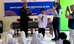 KAI Divre II Sumbar - KAI Properti sapa sekolah terdampak banjir di Batang Anai