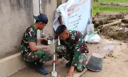 16 titik sumur bor di Sumbar rampung, warga kembali nikmati air bersih
