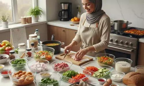 Food prep Ramadan 2026: cara hemat waktu masak sahur Food prep Ramadan 2026: cara hemat waktu masak sahur