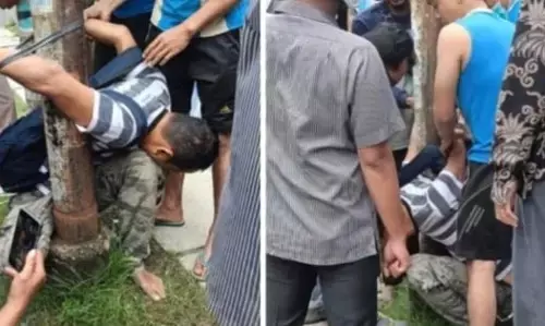 Mencongkel kotak amal musala, seorang pria diamankan warga