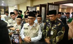 Menhaj dan Wamen temui calon petugas haji Sumut