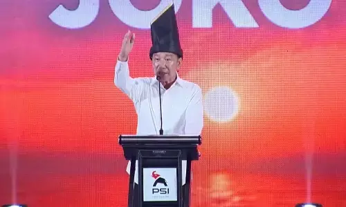 Jokowi di Rakernas PSI: Saya siap turun ke daerah perkuat mesin partai Jokowi di Rakernas PSI: Saya siap turun ke daerah perkuat mesin partai