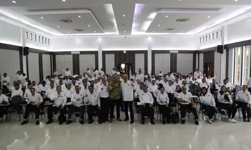 Wamensos Agus Jabo ajak PWI gaungkan program Sekolah Rakyat