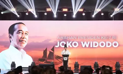 Jokowi turun gunung motivasi kader PSI di rakenas