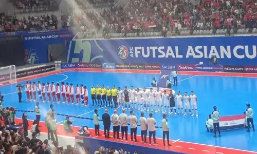 Babak ke-1 AFC 2026 Indonesia vs Irak: Indonesia unggul 1-0