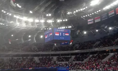 AFC Indonesia vs Iraq: Skor berakhir imbang 1-1