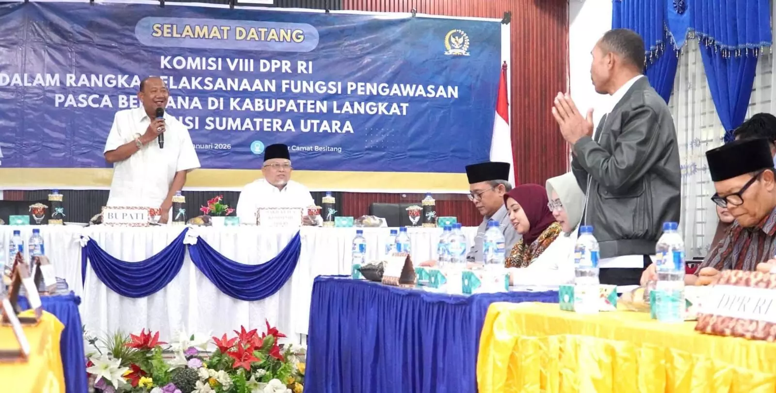 Komisi VIII DPR RI hadirkan bantuan besar untuk korban banjir Langkat