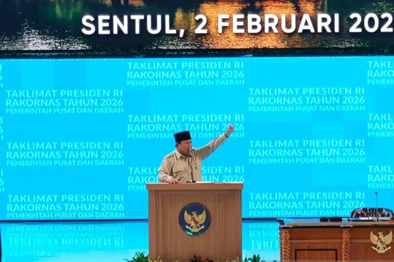 Prabowo ingatkan ancaman Perang Dunia III di Rakornas 2026 Prabowo ingatkan ancaman Perang Dunia III di Rakornas 2026
