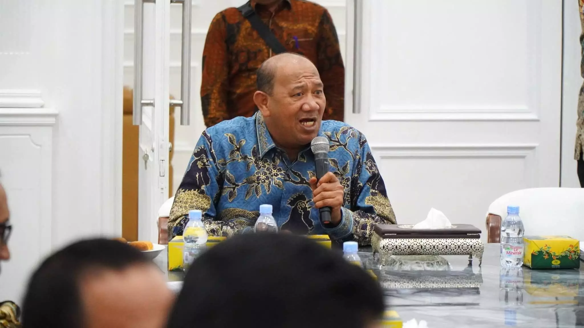 Bupati Langkat pimpin rakor penertiban dan relokasi pasar Pangkalan Brandan