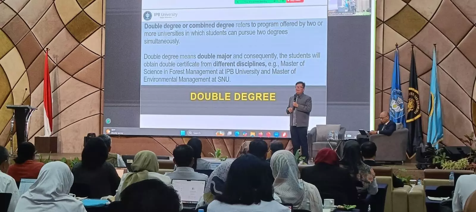 Pasca Sarjana UB gelar seminar Joint Degree dan Double Degree Pasca Sarjana UB gelar seminar Joint Degree dan Double Degree