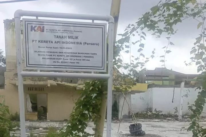 1 juta meter persegi lahan KAI Divre I Sumut resmi bersertifikat 1 juta meter persegi lahan KAI Divre I Sumut resmi bersertifikat