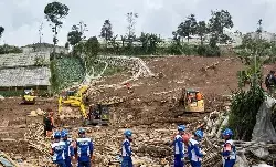 BNPB: Pencarian korban longsor Bandung Barat dilanjutkan dan diperluas