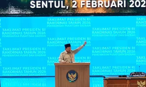 Prabowo ingatkan ancaman Perang Dunia III di Rakornas 2026 Prabowo ingatkan ancaman Perang Dunia III di Rakornas 2026