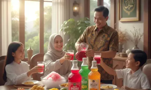 Tradisi buka puasa dengan minuman manis, sirup masih jadi pilihan