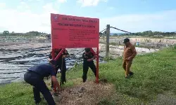 KKP segel tambak udang milik perusahaan asing di Lombok
