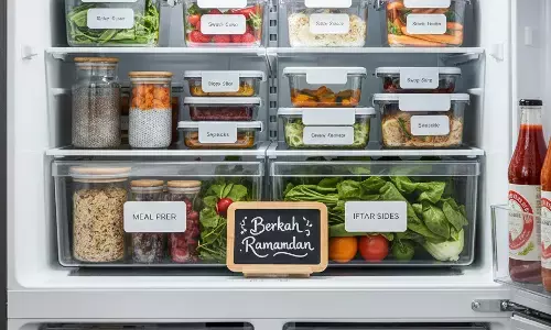 Trik menata kulkas agar muat banyak stok makanan selama bulan Puasa