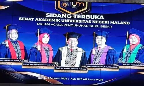 Awal 2026, UM tambah lima profesor