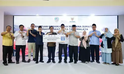 Melalui BAZNAS RI, Pemkot dan BAZNAS Kota Tasikmalaya salurkan bantuan untuk Sumatera