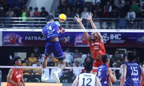 Jakarta Lavani Livin Transmedia putra “bungkam“ Jakarta Bhayangkara Presisi