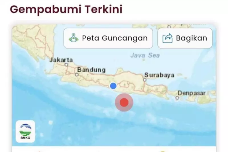 Pacitan diguncang gempa magnitudo 6,4 Pacitan diguncang gempa magnitudo 6,4