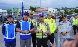 Cek kesiapan mudik 2026, Korlantas tinjau Rest Area KM 66 Tol Pandaan