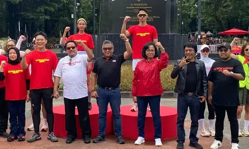 PDIP luncurkan Jersey Soekarno Run 2026 di GBK