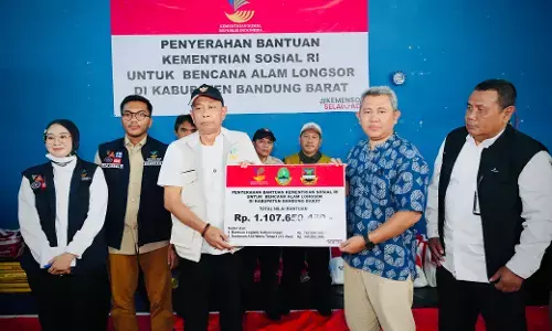 Longsor Cisarua, Wamensos serahkan santunan untuk 23 ahli waris