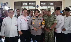 Polres Bekasi perkuat edukasi bahaya narkoba di Kampung Kavling Polres Bekasi perkuat edukasi bahaya narkoba di Kampung Kavling