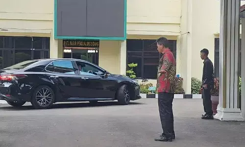 Ketua Pengadilan Tinggi Bandung Hery Supriyono datangi PN Depok